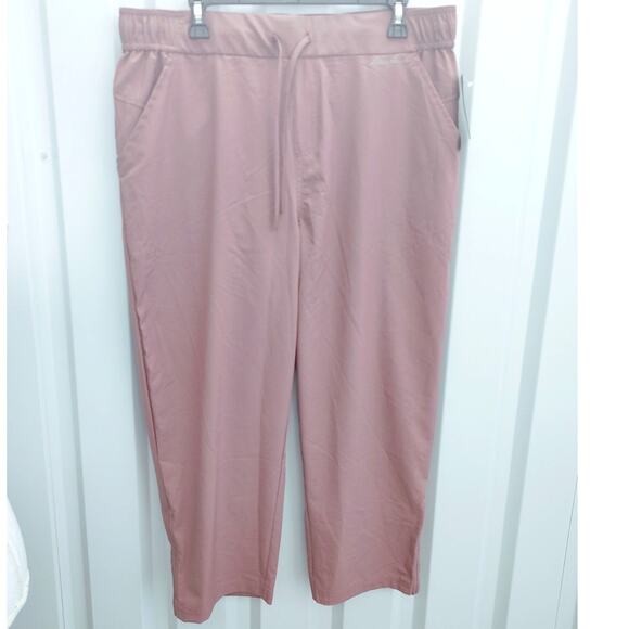 Eddie Bauer Womens Pants Rapids Capri Rose Taupe XL NWT - Picture 1 of 6